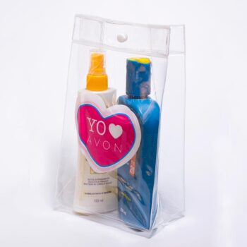 Estuche con broche plástico