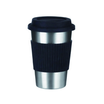 VASO ACERO CON TAPA SILICONA DUGLAS